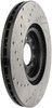 StopTech Slotted & Drilled Sport Brake Rotor - 127.33062L