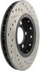 StopTech Slotted & Drilled Sport Brake Rotor - 127.33069R