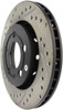 StopTech Slotted & Drilled Sport Brake Rotor - 127.33069R