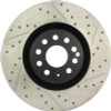 StopTech 09 VW Passat CC / 06-09 Passat Slotted & Drilled Left Front Rotor - 127.33112L