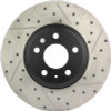 StopTech Power Slot 09-10 Audi A4/A4 Quattro / 08-10 A5 / 10 S4 Front Left Drilled & Slotted Rotor - 127.33123L