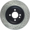 StopTech 02-07 Mini Cooper/Cooper S Slotted & Drilled Left Front Rotor - 127.34067L