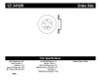 StopTech 9/07-09 BMW 328 Slotted & Drilled Right Front Rotor - 127.34108R