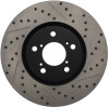 StopTech 07-08 Acura MDX SportStop Slotted & Drilled Right Front Rotor - 127.40071R