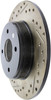 StopTech Slotted & Drilled Sport Brake Rotor - 127.42021R