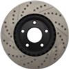 StopTech 1/02-05 Infiniti G35 (alloy disc) / 6/02-05 Nissan 350Z Slotted & Drilled Right Front Rotor - 127.42074R