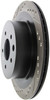 StopTech 06-07 350Z / 05-07 G35 / 06-07 G35X SportStop Slotted & Drilled Rear Right Rotor - 127.42088R