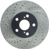 StopTech 03-08 Pontiac Vibe / 05-09 Scion tc Right Front Slotted & Drilled Rotor - 127.44114R