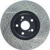 StopTech 03-08 Pontiac Vibe / 05-09 Scion tc Right Front Slotted & Drilled Rotor - 127.44114R