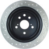 StopTech 06-10 Lexus IS 250/IS 300/IS 350 SportStop Slotted & Drilled Left Rear Rotor - 127.44142L