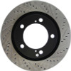 StopTech 07-09 Toyota Tundra / 08-09 Toyota Sequoia Front Left Slotted & Drilled Rotor - 127.44156L