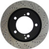 StopTech 07-09 Toyota Tundra / 08-09 Toyota Sequoia Front Left Slotted & Drilled Rotor - 127.44156L