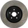 StopTech 05-10 Subaru Impreza WRX/STi Slotted & Drilled Right Front Rotor - 127.47022R