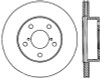 StopTech 05-07 Subaru Impreza WRX/STi Slotted & Drilled Left Rear Rotor - 127.47023L