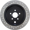 StopTech 08-10 Impreza WRX (Exc STi)/08-10 Impreza Coupe/Sedan Slotted & Drilled Left Rear Rotor - 127.47029L