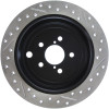StopTech 08-10 Impreza WRX (Exc STi)/08-10 Impreza Coupe/Sedan Slotted & Drilled Right Rear Rotor - 127.47029R