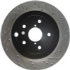StopTech 08+ Subaru STI (Will Not Fit 05-07) Slotted & Drilled Sport Brake Rotor - 127.47030L
