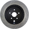 StopTech 08+ Subaru STI (Will Not Fit 05-07) Slotted & Drilled Sport Brake Rotor - 127.47030L