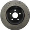 StopTech 11-12 Dodge Durango Sport Drilled & Slotted Front Driver-Side Brake Rotor - 127.58008L
