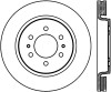 StopTech 10-16 Ford F-150 Slotted & Drilled Front Left Sport Brake Cryo Rotor - 127.65119CL