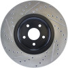 StopTech 14+ Ford Focus ST w/ 335mm Brakes Front Left Slotted & Drilled Rotor - 127.65146L