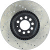 StopTech 00-06 Audi TT Quattro / 03/04-12/04 VW Jetta Right Front Drilled CRYO-STOP Rotor - 128.33062CR