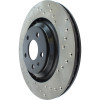 StopTech 07-10 Audi S6 Drilled Left Rear CRYO Rotor - 128.33117CL
