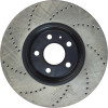 StopTech 08-11 Audi A5 Quattro / 09-12 Audi A4 Quattro Sport Cryo Drilled Left Front Rotor - 128.33123CL