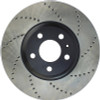 StopTech Power Slot 09-10 Audi A4/A4 Quattro / 08-10 A5 / 10 S4 Front Left Drilled Rotor - 128.33123L