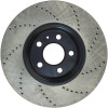 StopTech Power Slot 09-10 Audi A4/A4 Quattro / 08-10 A5 / 10 S4 Front Right Drilled Rotor - 128.33123R