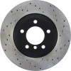 StopTech 06-08 BMW Z4 Drilled Front Left Cryo Rotor - 128.34052CL
