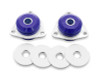 SuperPro 1994 Land Rover Discovery Base Rear Forward Radius Arm-to-Chassis Mount Bushing Set - SPF0323K