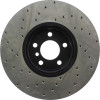 StopTech 12-18 BMW 650i Cryo Drilled Sport Left Front Rotor - 128.34126CL
