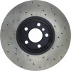 StopTech 12-18 BMW 650i Cryo Drilled Sport Right Front Rotor - 128.34127CR