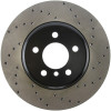 StopTech 11-13 BMW 550i Rear Left Drilled Sport Brake Rotor - 128.34133L