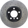 StopTech 14-20 BMW 2 Series Cryo Sport Drilled Front Right Rotor - 128.34140CR