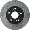 StopTech 06-08 Civic GX / 02-04 CR-V / 98-02 Honda Accord V6 / 03-07 Accord 4 cyl/V6 MT Drilled Rig - 128.40036R