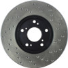 StopTech 06-08 Civic GX / 02-04 CR-V / 98-02 Honda Accord V6 / 03-07 Accord 4 cyl/V6 MT Drilled Rig - 128.40036R
