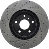 StopTech 8/02-03 Infiniti G35 Drilled Left Front Rotor - 128.42074L