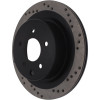 StopTech 08-09 Infiniti EX35 / 05-08 G35 / 09 G37 / 06-09 M35/M45 Cryo Drilled Left Rear Rotor - 128.42088CL