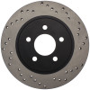StopTech 05-10 Ford Mustang V6/4.0L / GT V8/4.6L Cross Drilled Right Rear Rotor - 128.61087R