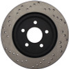 StopTech 05-10 Ford Mustang V6/4.0L / GT V8/4.6L Cross Drilled Right Rear Rotor - 128.61087R