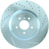 StopTech Select Sport Nissan Slotted and Drilled Front Left Rotor - 227.42100L