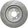 StopTech Select Sport 10-14 Dodge Challenger Drilled and Slotted Front Left Brake Rotor - 227.63061L