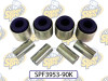 SuperPro 2011 BMW 1 Series M Base Rear Trailing Arm and Bushing Set (Motorsport) - SPF3953-90K