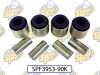 SuperPro 2011 BMW 1 Series M Base Rear Trailing Arm and Bushing Set (Motorsport) - SPF3953-90K