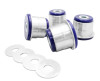 SuperPro 2011 Dodge Durango Heat Front Upper Inner Control Arm Bushing Set - SPF4944K