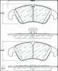 StopTech Street Select 08-17 Audi A5 Front Brake Pads - 305.13220