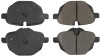 StopTech 11-17 BMW X3 Street Performance Rear Brake Pads - 305.14730