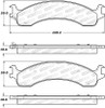 StopTech Street Brake Pads - 308.08210